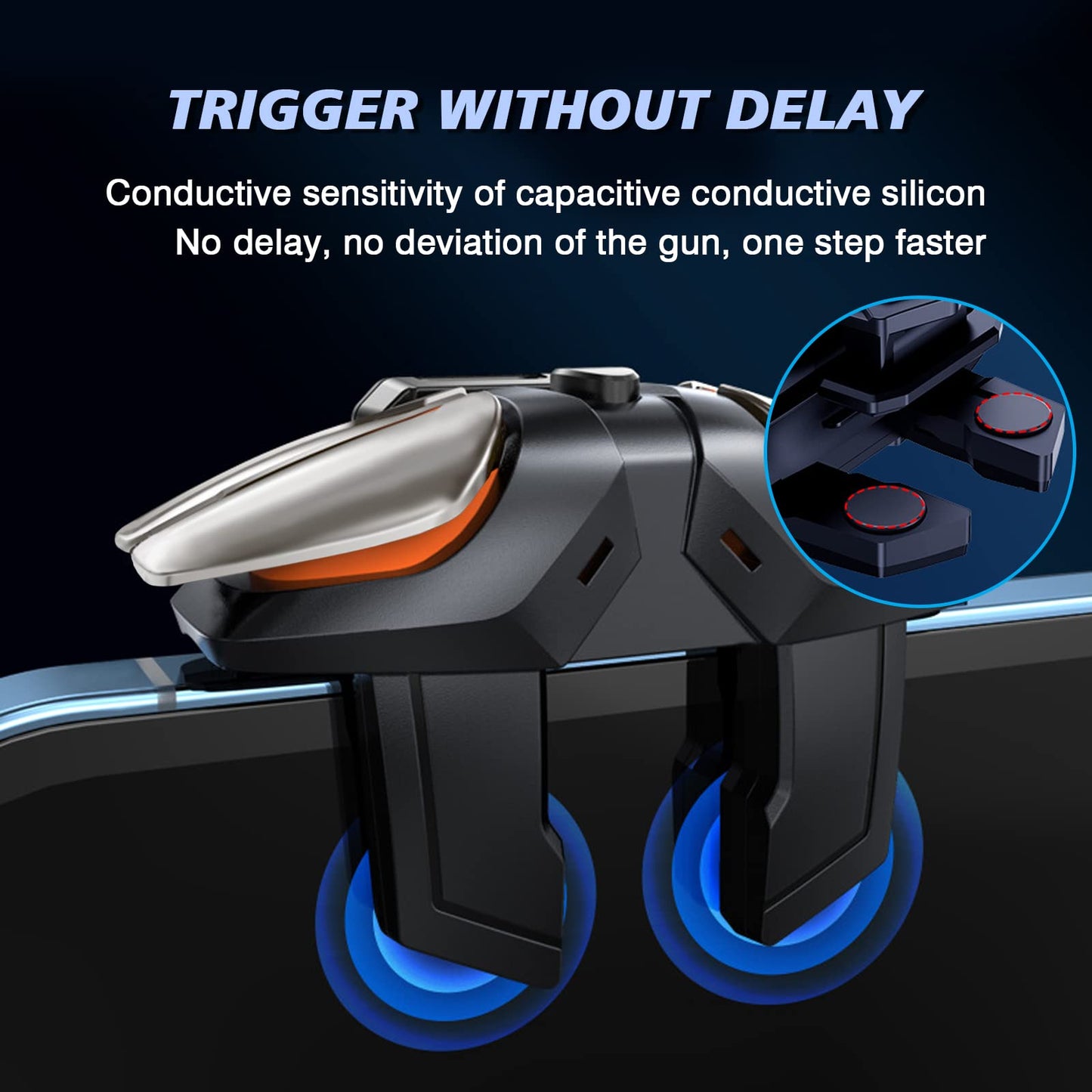 β‘ Electric Auto Trigger for Mobile β 4-Speed Turbo Burst | Best for PUBG, CODM & Free Fire