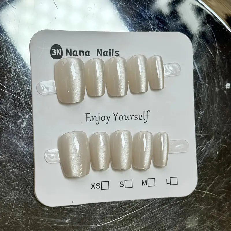 Cat Eye Ballerinas Nails