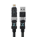 4-in-1  Fast Charging Cable Transformers TF-A12 - 240W
