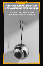 TF-Y17 Bluetooth 5.4 Speaker – Mech-Inspired Design with Stand | Deep Bass | Touch Interface