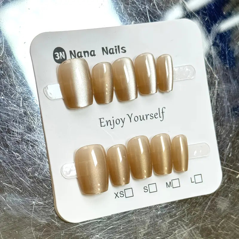 Cat Eye Ballerinas Nails