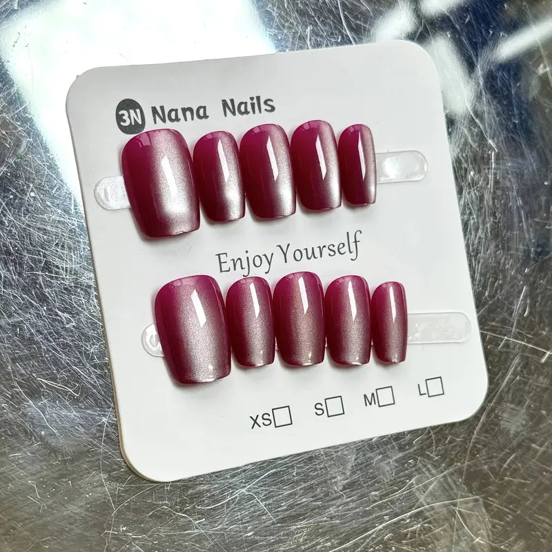 Cat Eye Ballerinas Nails