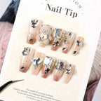 Teddy Glam Nails