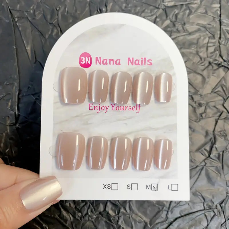 Cat Eye Ballerinas Nails