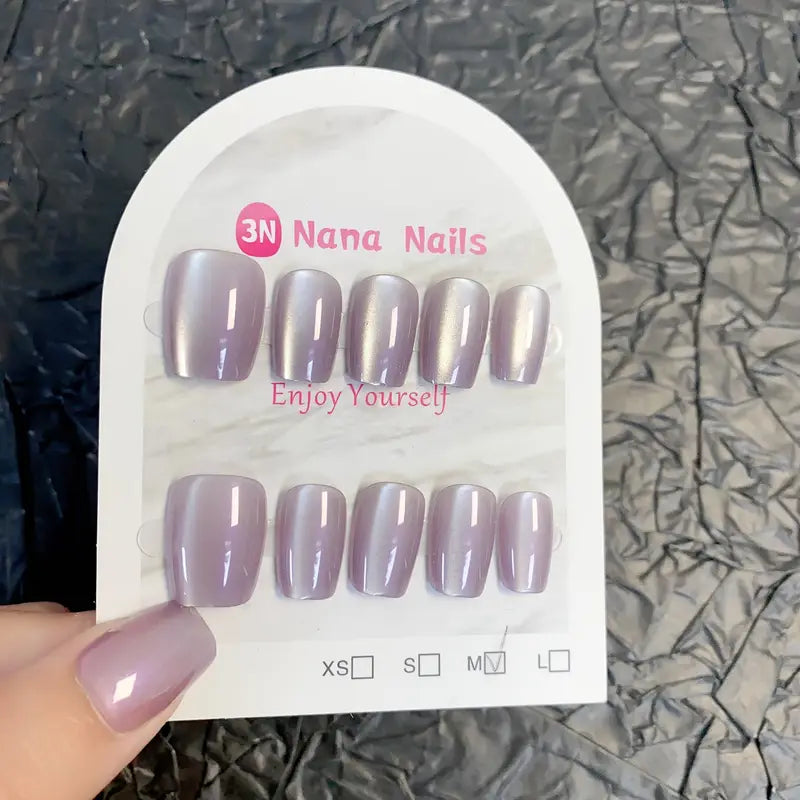 Cat Eye Ballerinas Nails