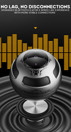 TF-Y17 Bluetooth 5.4 Speaker – Mech-Inspired Design with Stand | Deep Bass | Touch Interface