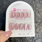 Cat Eye Ballerinas Nails