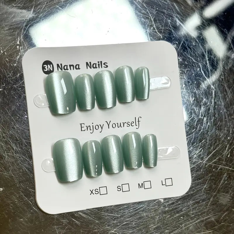 Cat Eye Ballerinas Nails