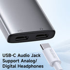 McDodo 2-in-1 Audio Adapter DC3.5 Lightning &  DC3.5 Type C