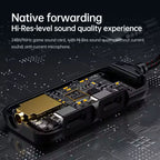 3-in-1 Gaming Splitter Type C Plextone GS1 Mark III.