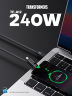 4-in-1  Fast Charging Cable Transformers TF-A12 - 240W