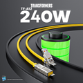 4-in-1  Fast Charging Cable Transformers TF-A12 - 240W