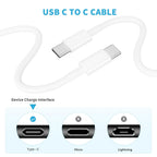 Apple Original Type-C to Type-C Cable | 60W Fast Charging | 1m