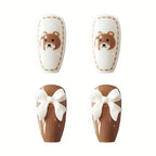 Teddy Charm Nails