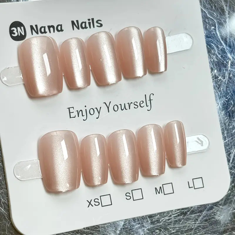 Cat Eye Ballerinas Nails