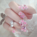 3D Fairy Rose Nails